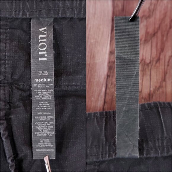 *READ* Vuori Womens Medium Ripstop Pants Gray VW401 - Picture 11 of 12
